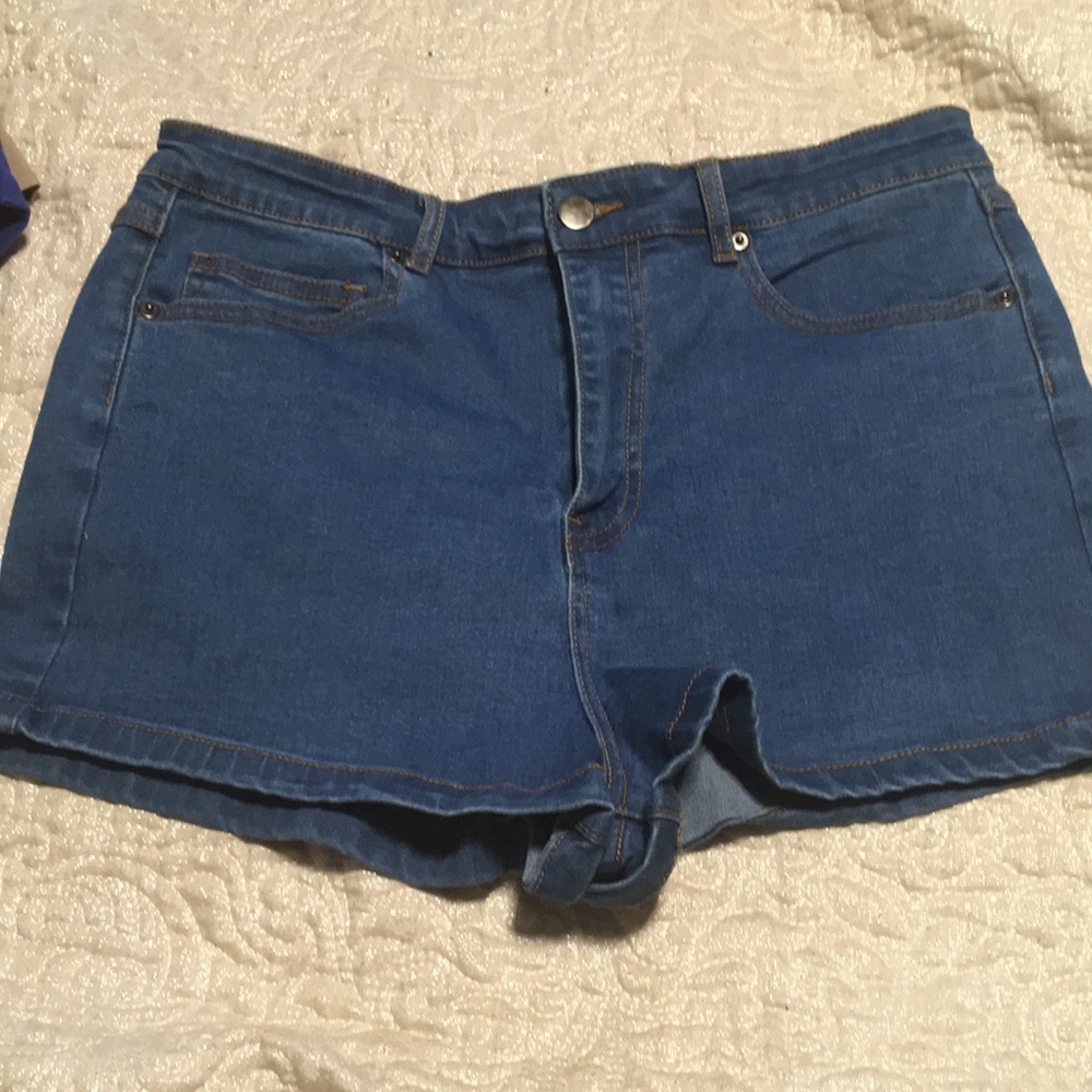 Blue Jean Shorts